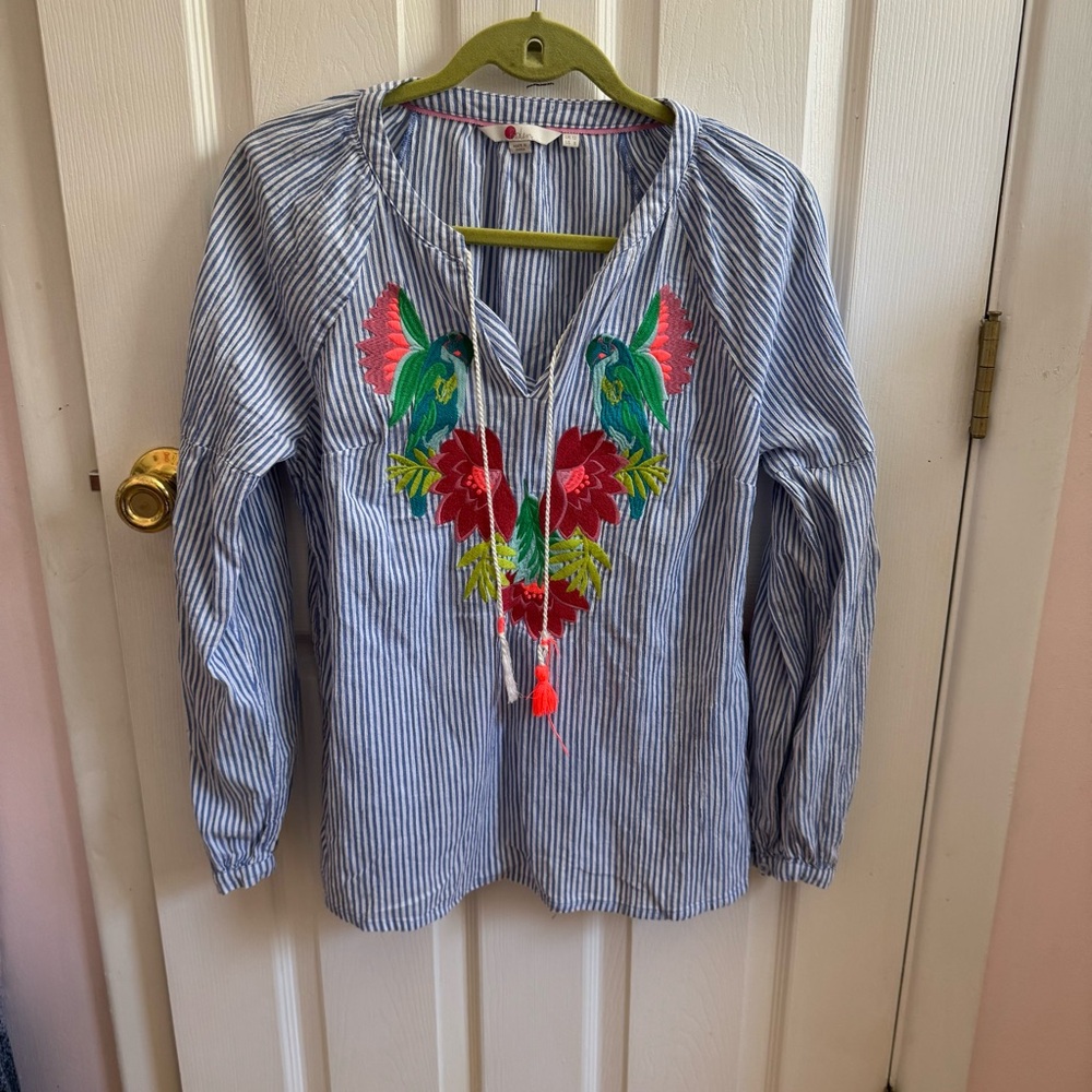 Boden Marla stripe shirt